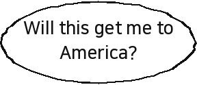 Will this get me to America?