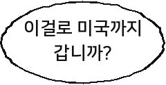 이걸로 미국까지 갑니까?